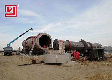 Mineral Slag Rotary Dryer Machine φ1000x10000mm High Heat Efficiency